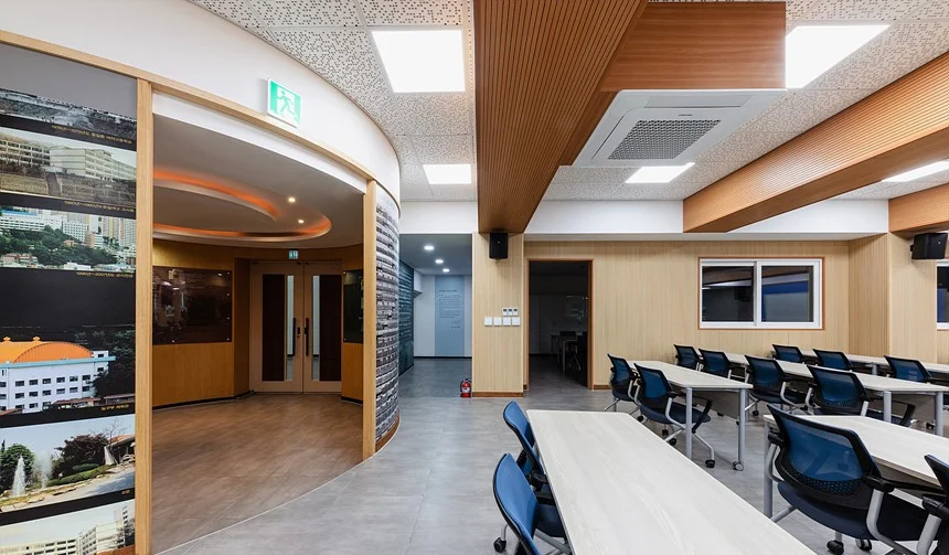 Employee Training Hall - Gypsonic© Zero Defect GRG acoustic ceilings ...